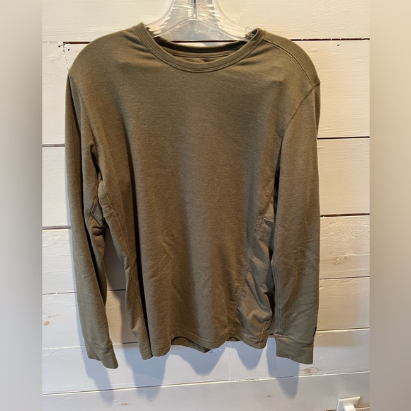 The North Face Other - The North face men’s medium pullover, crewneck shirt, EUC, olive green outdoors